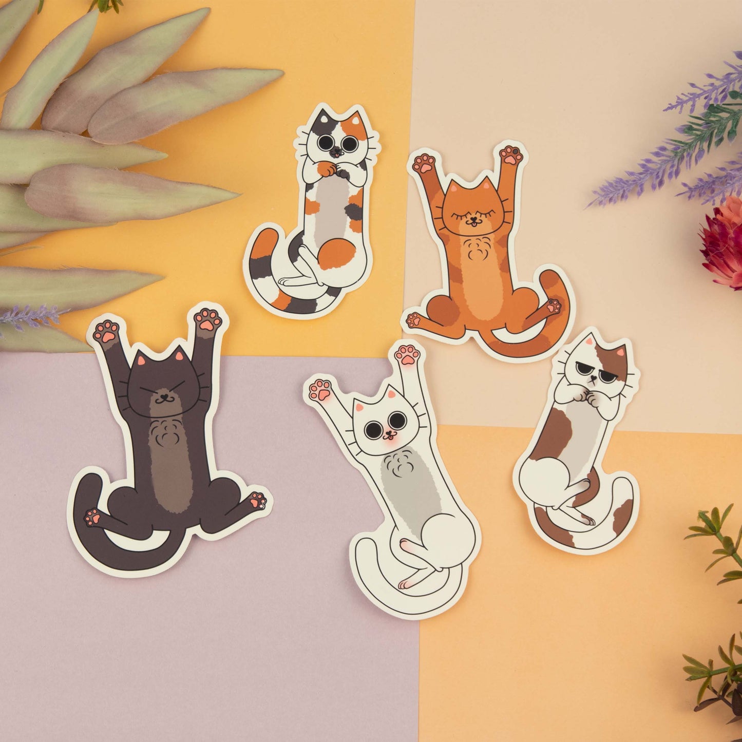 ''Silly kitty'' BUNDLE - 11 silly kitty die cuts