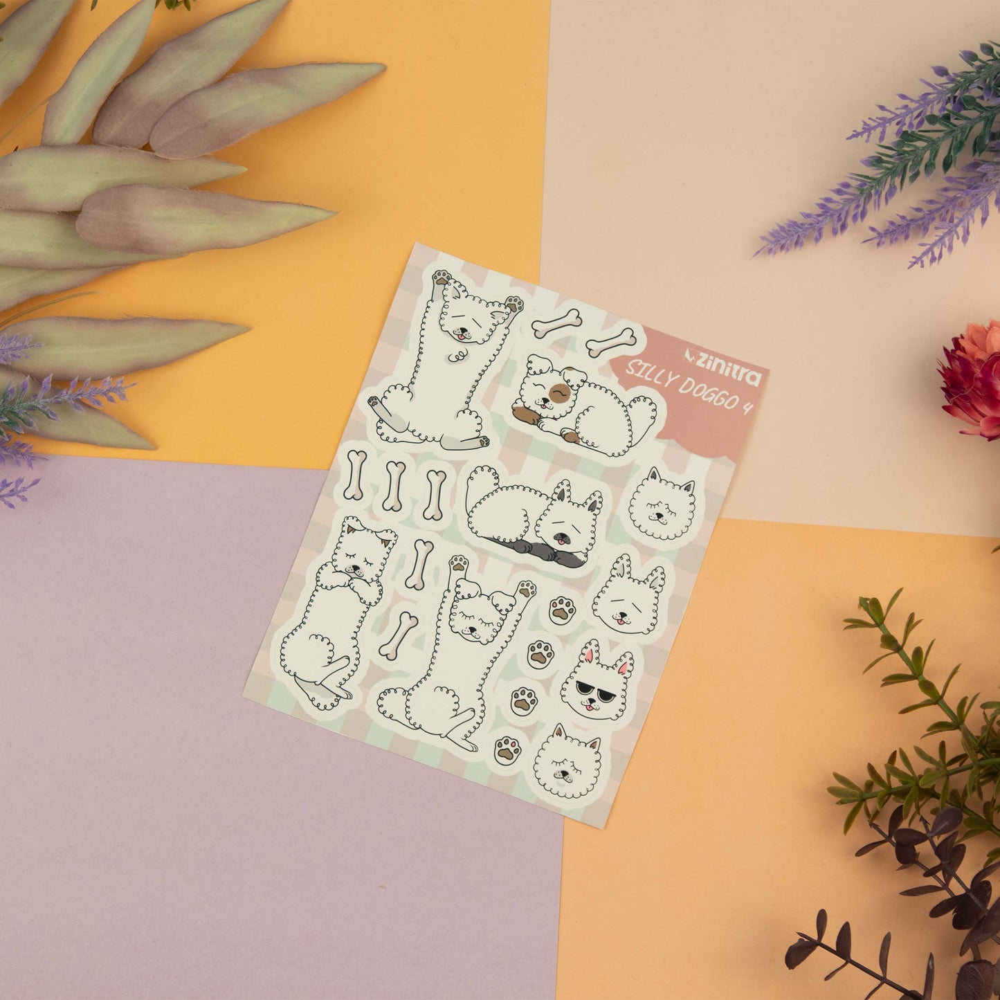 ''Silly doggo'' BUNDLE - 1, 2, 3, 4 sticker sheets
