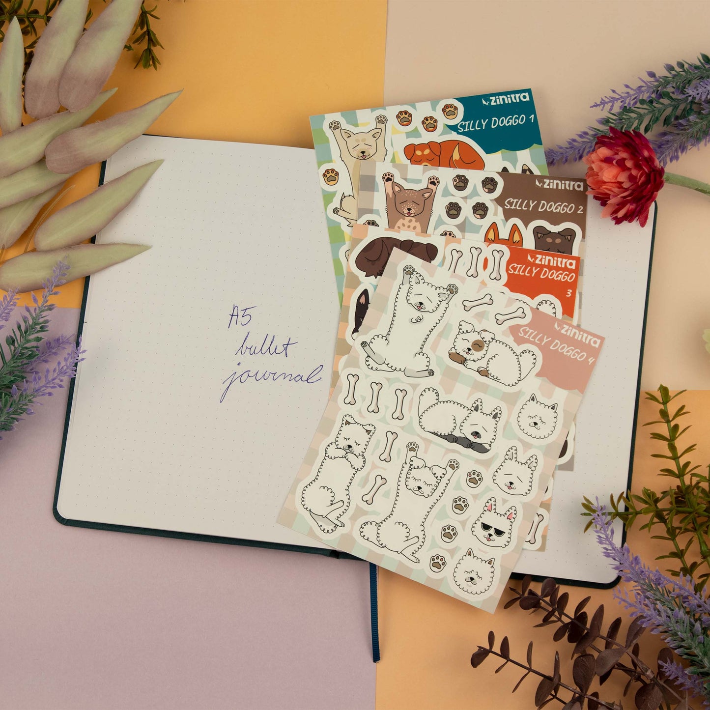 ''Silly doggo'' BUNDLE - 1, 2, 3, 4 sticker sheets