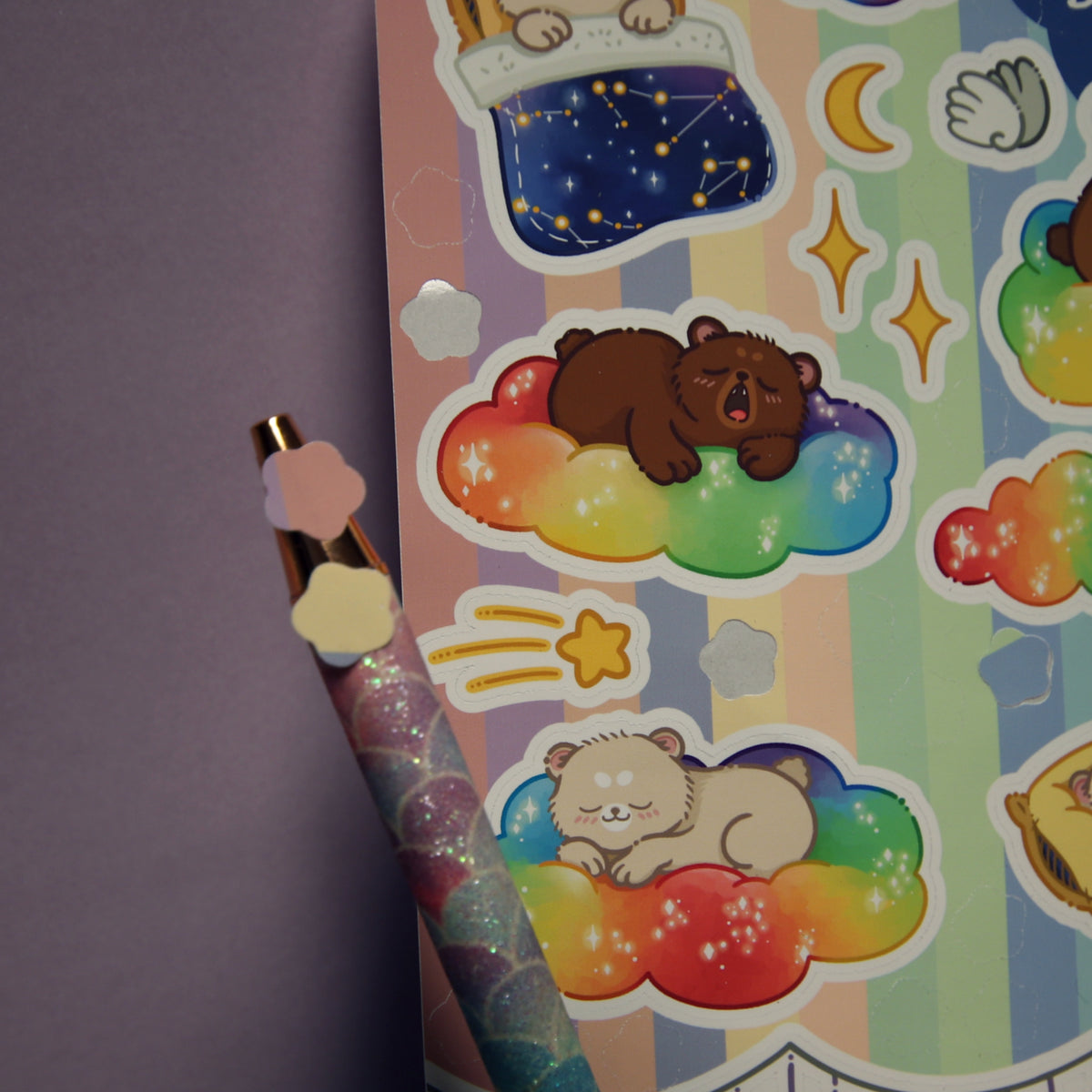 ''Dreamy bears 1'' Sticker Sheet