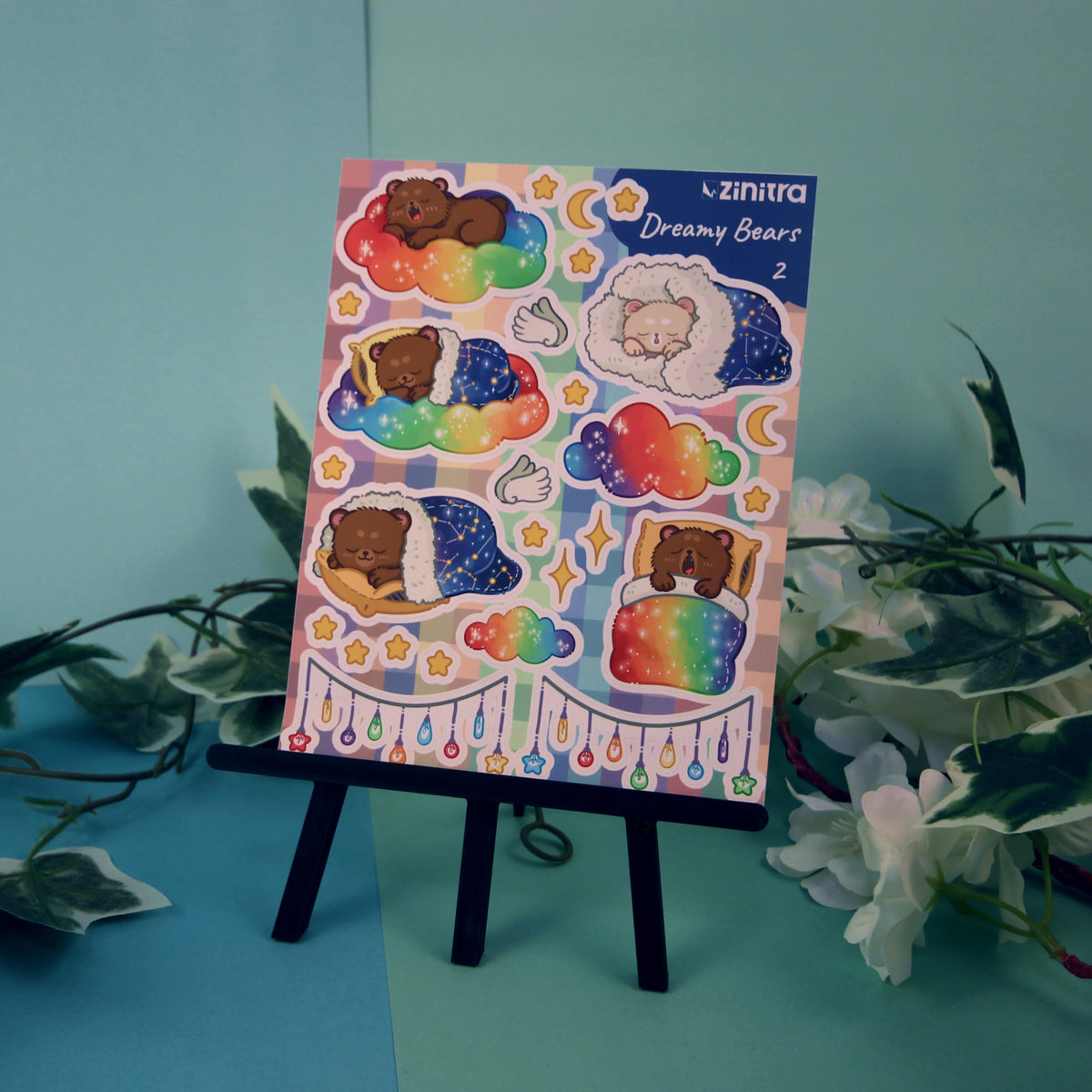 ''Dreamy bears 2'' Sticker Sheet