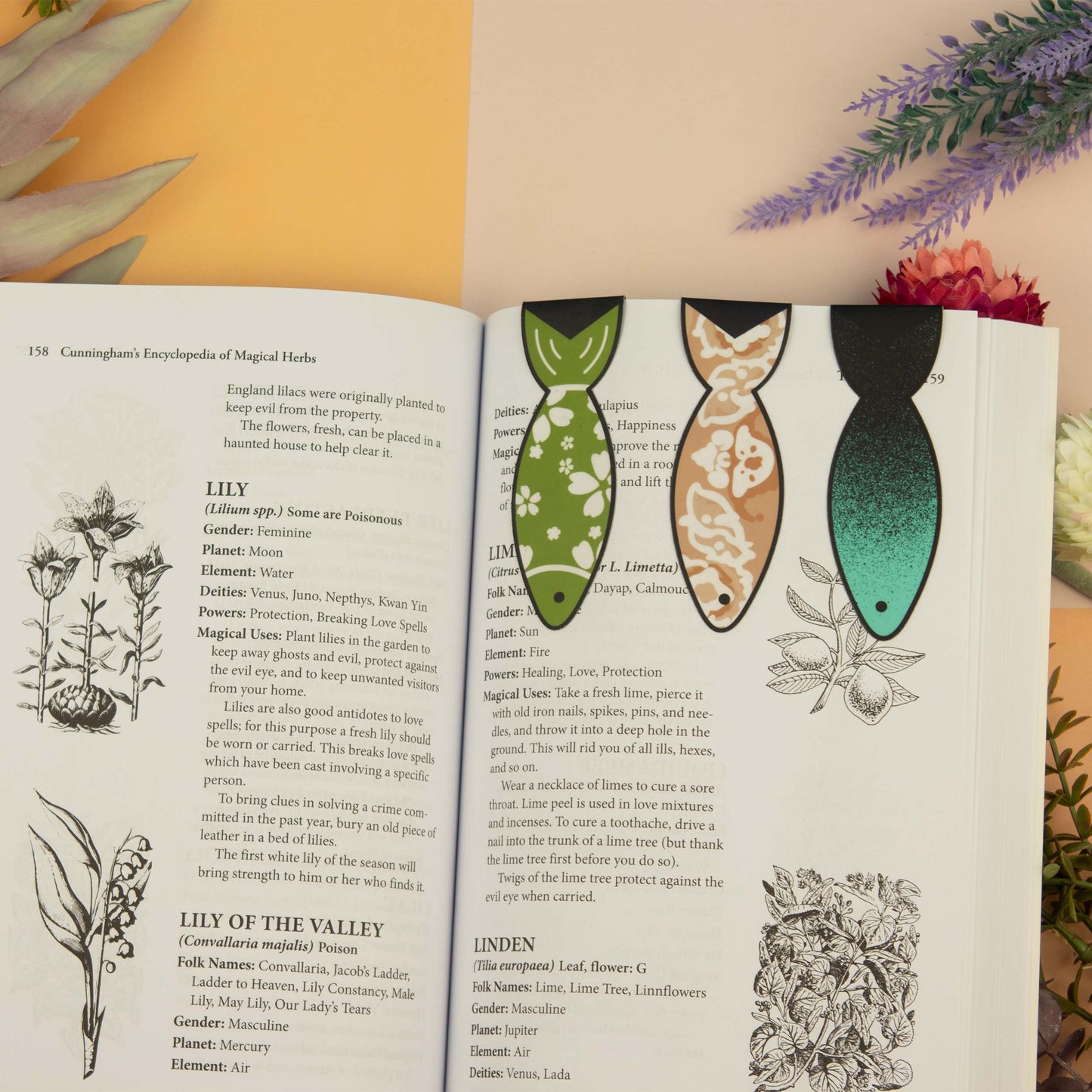 ''Fish'' Magnetic Bookmark - Multiple colors