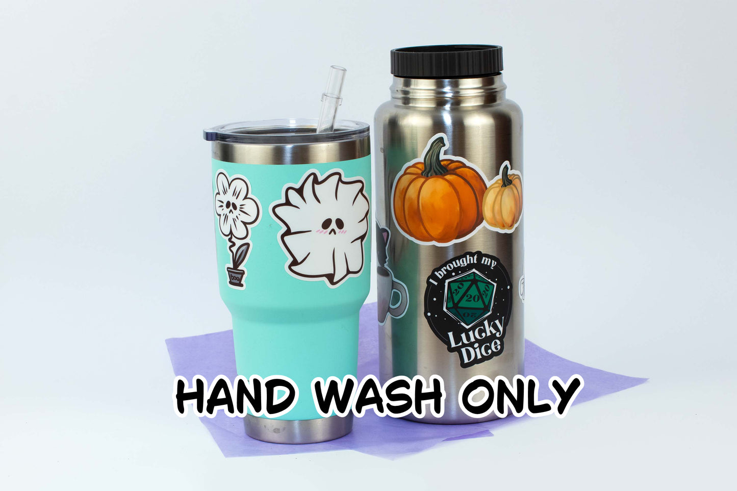 ''Yin-yang Ghosts'' Single Sticker