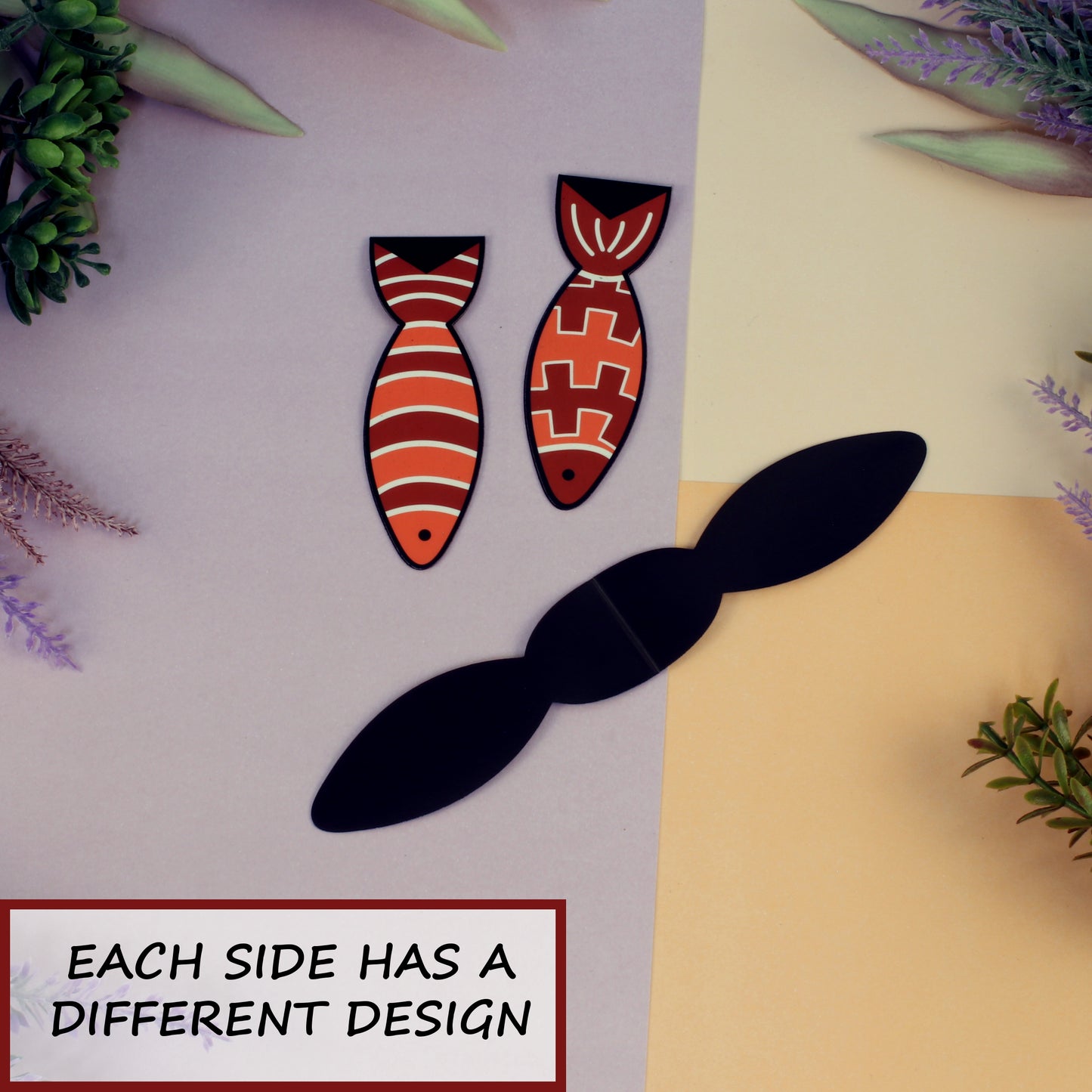 ''Fish'' Magnetic Bookmark - Multiple colors