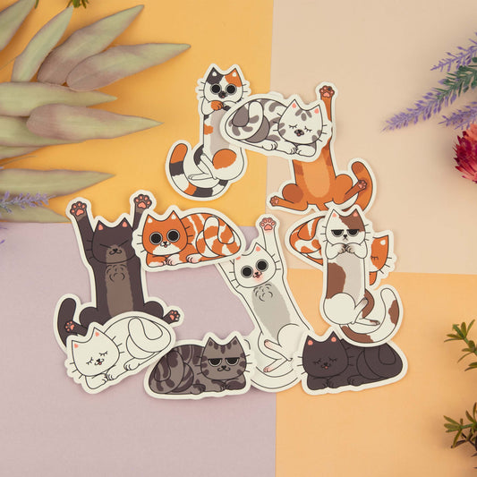 ''Silly kitty'' BUNDLE - 11 silly kitty die cuts