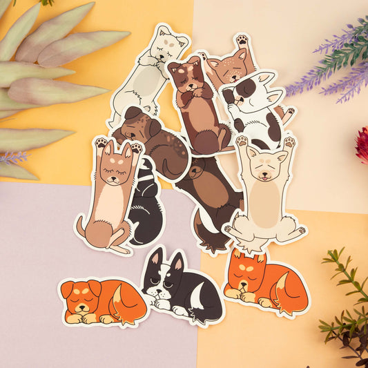 ''Silly doggo'' BUNDLE - 11 silly doggo die cuts