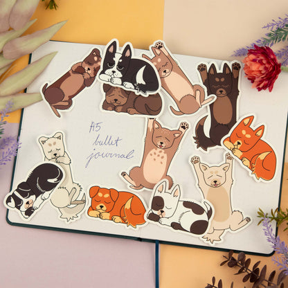''Silly doggo'' BUNDLE - 11 silly doggo die cuts