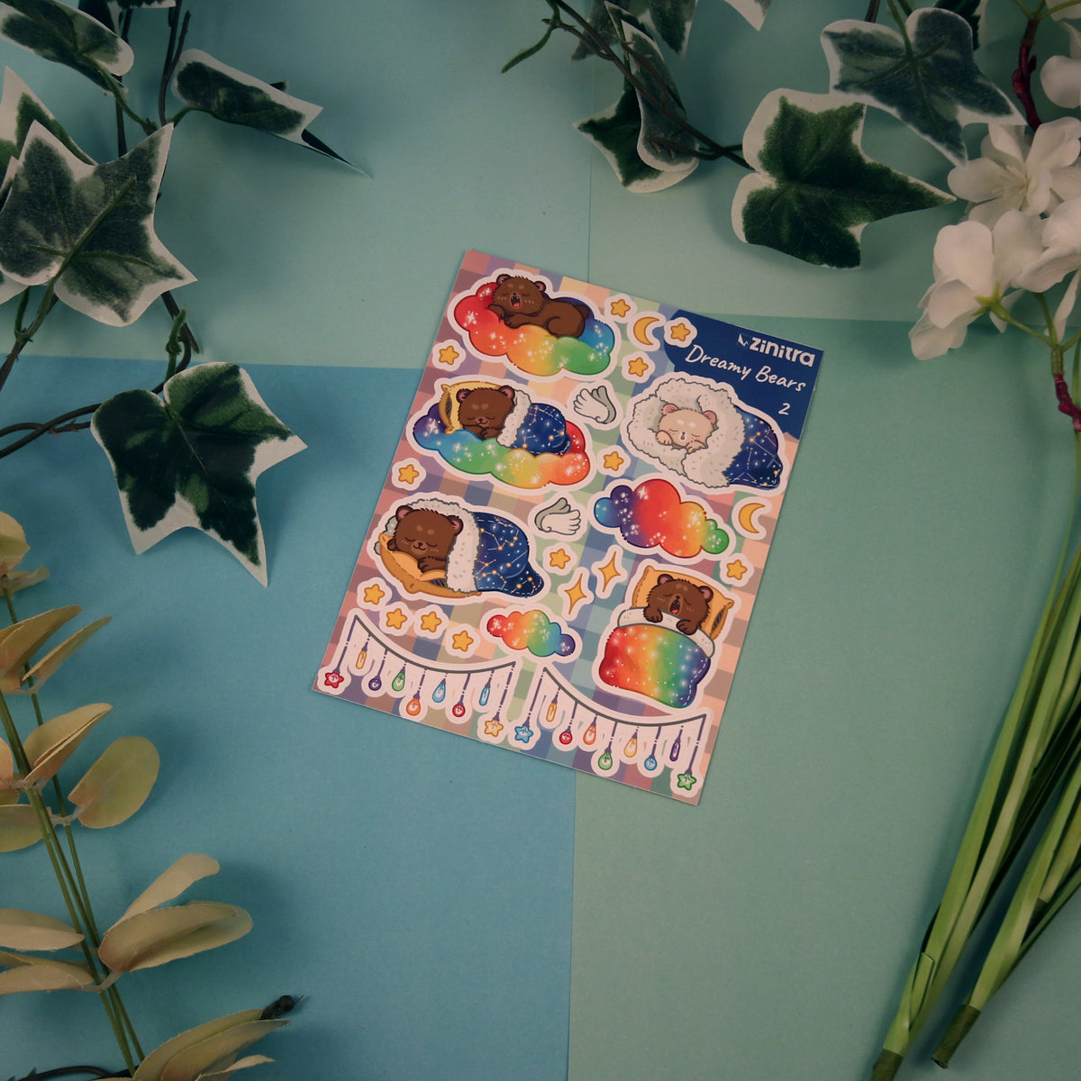 ''Dreamy bears 2'' Sticker Sheet