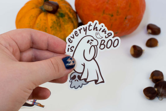 Everything Is Boo Single Sticker