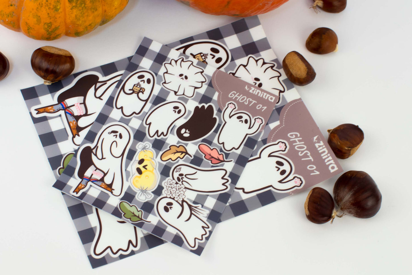 Ghostly Sticker Sheet