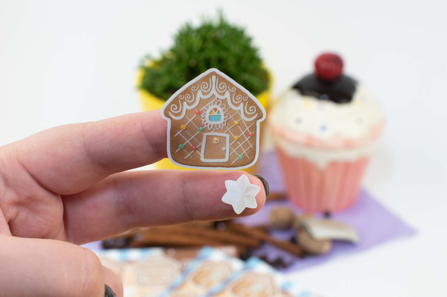 Gingerbread Houses Sticker Sheet