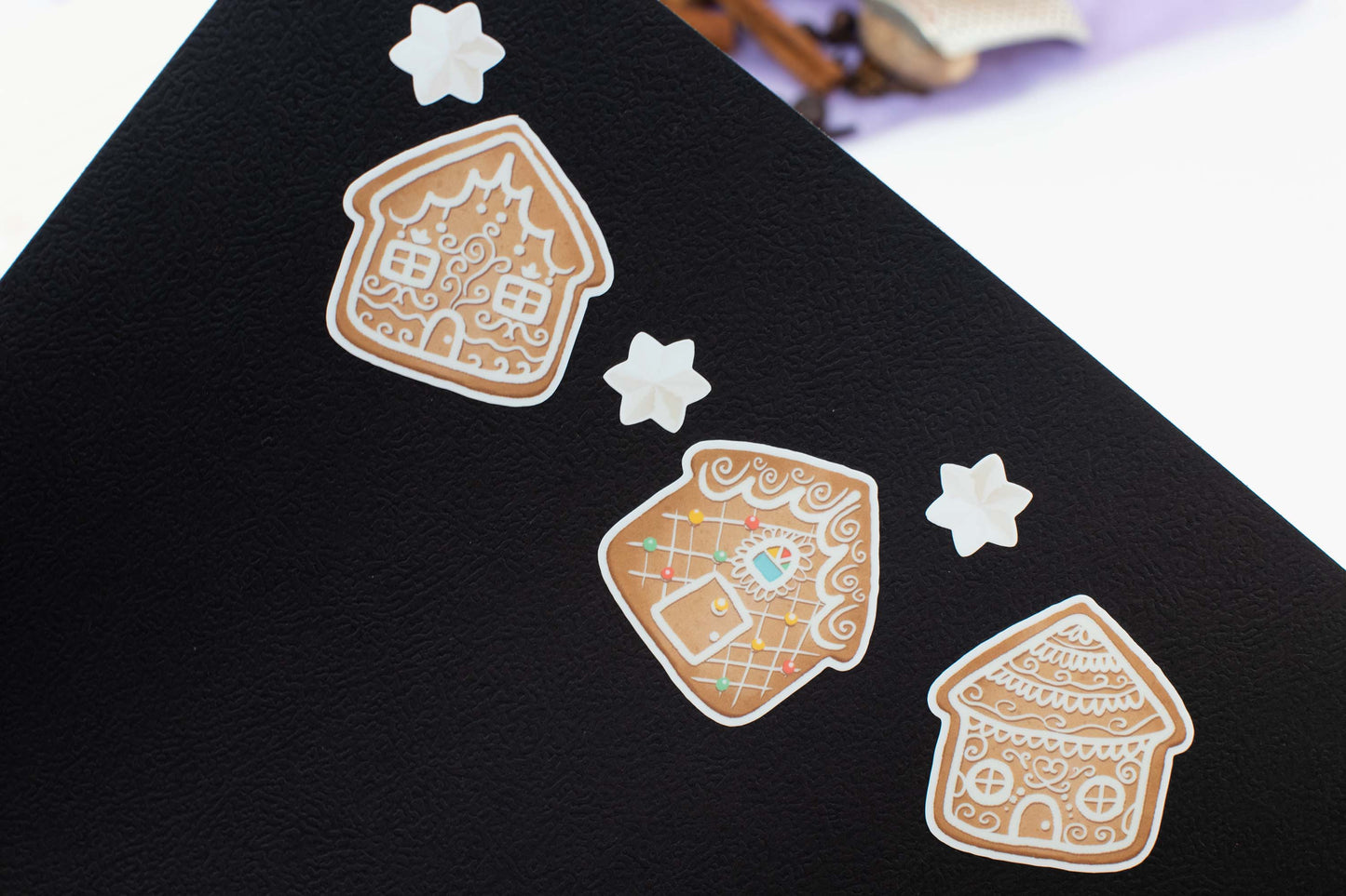 Gingerbread Houses Sticker Sheet