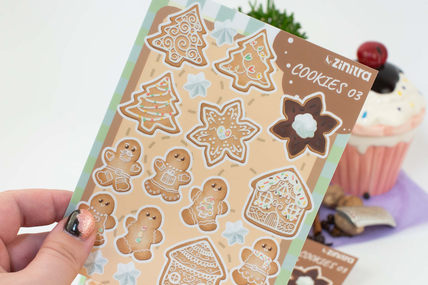 Sugar Cookie Mix Sticker Sheet