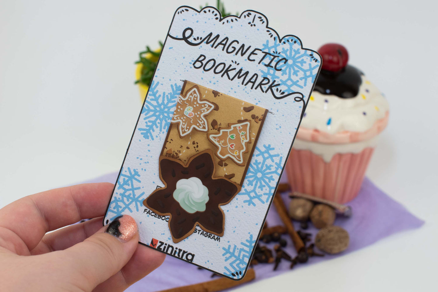 Sugar Cookie Magnetic Bookmark