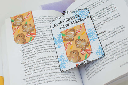 Gingerbread Magnetic Bookmark