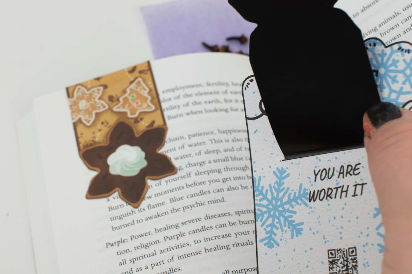 Gingerbread Magnetic Bookmark