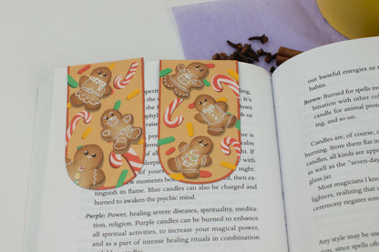 Gingerbread Magnetic Bookmark