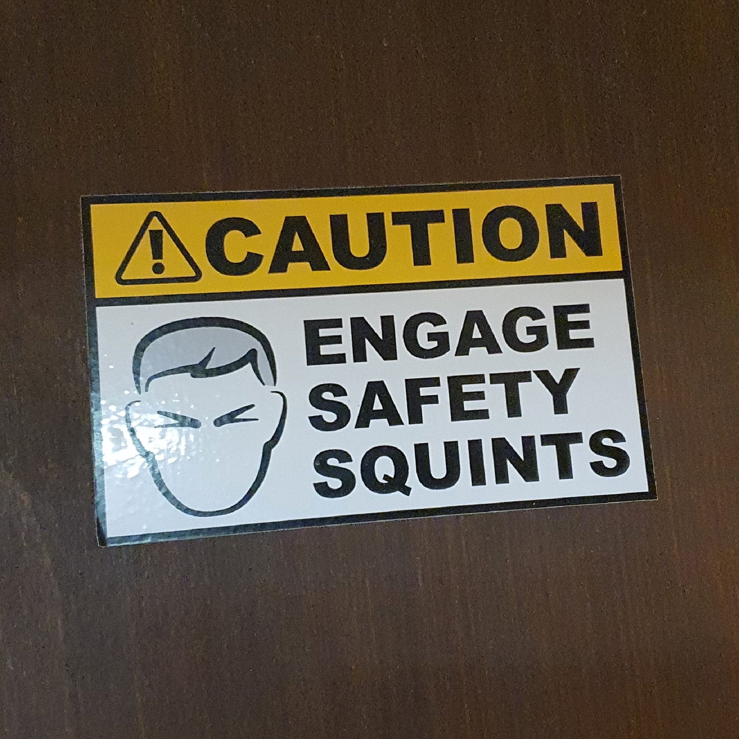 Safety Squints Single Sticker