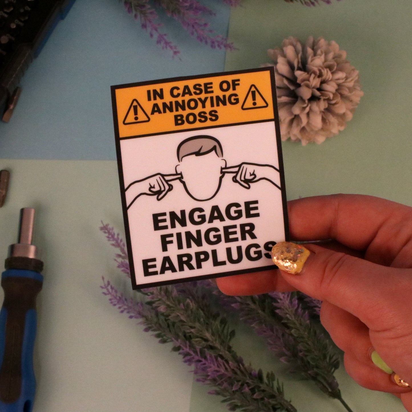 Annoying Boss Sticker