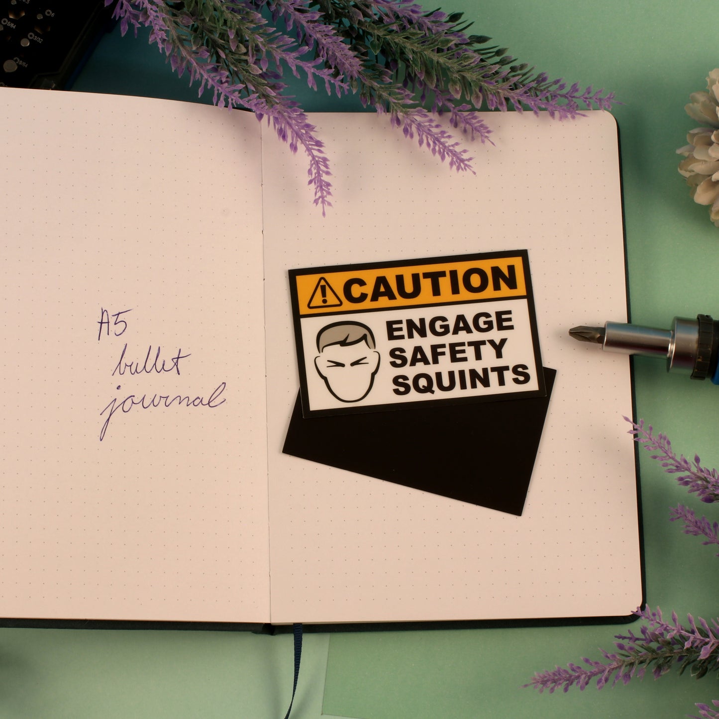 ''Safety Squints'' nalepka